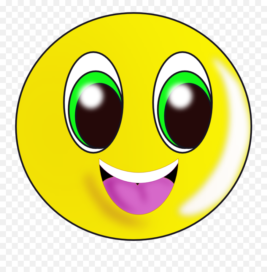 My First Smiley Skillshare Projects - Wide Grin Emoji,Who Me Emoticon