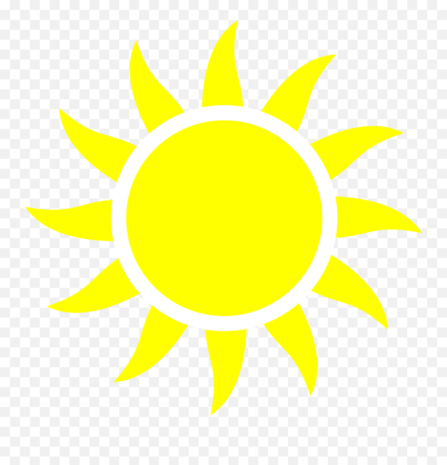 Iconskysunweatherfree Vector Graphics - Free Image From Flag Of Nauru Emoji,Sun Emoji For Computer