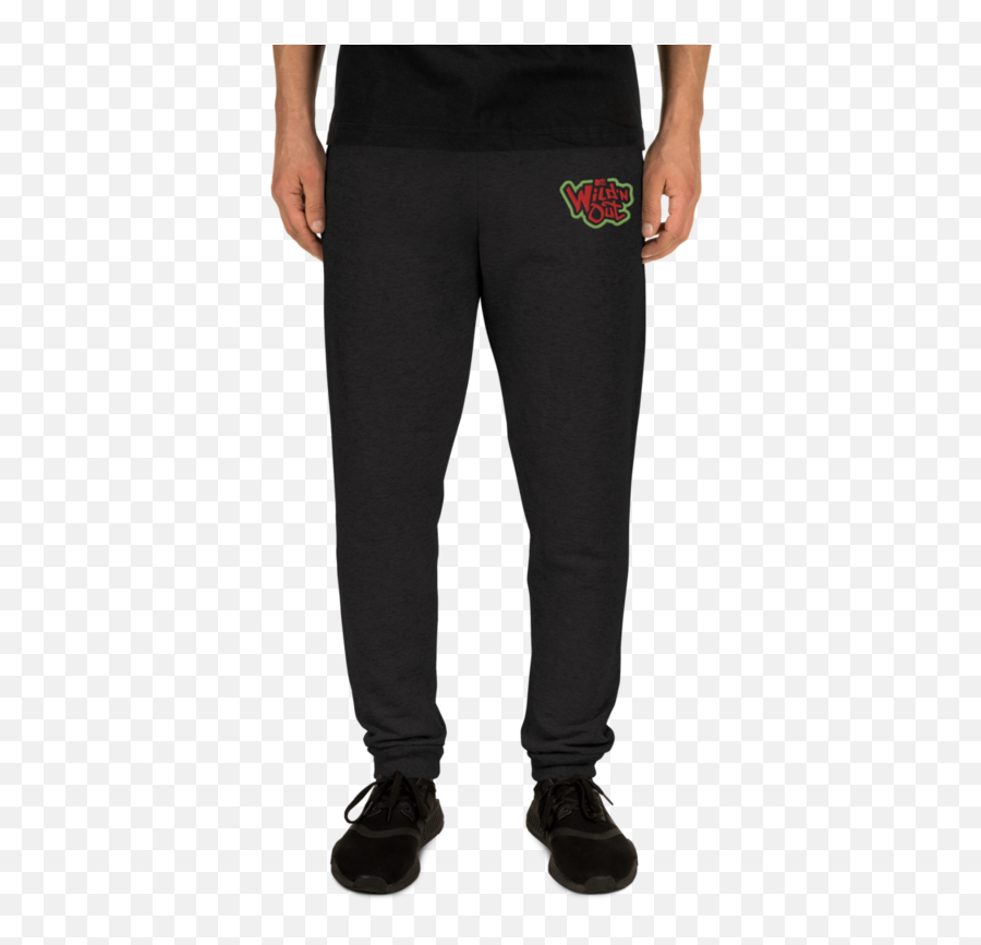 Wild N Out Logo Adult Fleece Joggers - Trousers Emoji,Emoji Joggers On Amazon