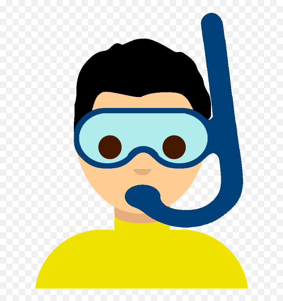 Scuba - Scuba Diver Face Clipart Emoji,Boy Emoji
