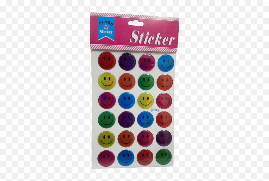 Smiley Stickers 3d Pack Of 24 Stickers Multicolors 1 Inches Diameter - 35 Color Omg Eyeshadow Palette Emoji,Emoticon Panties Size Large