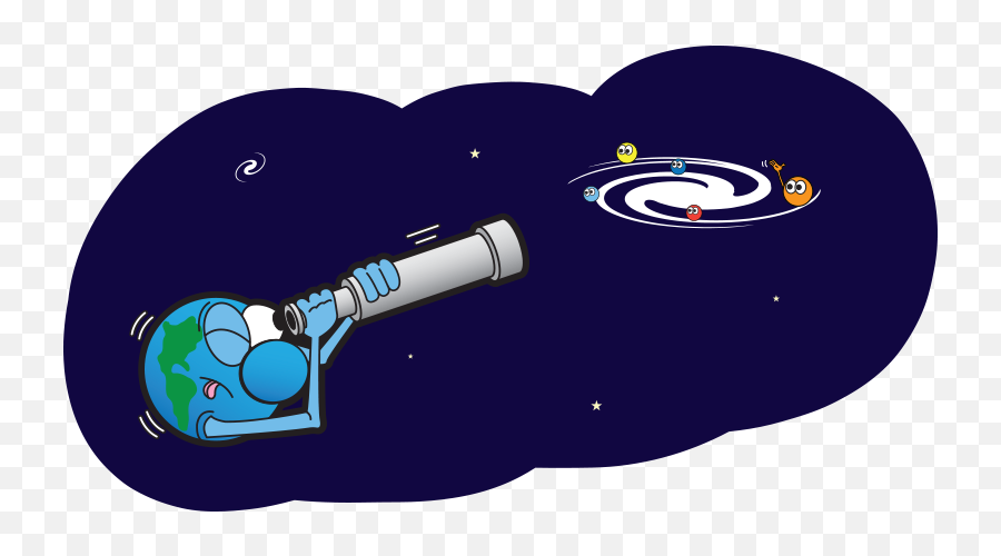 Space Nasa - Clipart Solar System Planets Cartoon Emoji,Emotion Mankin