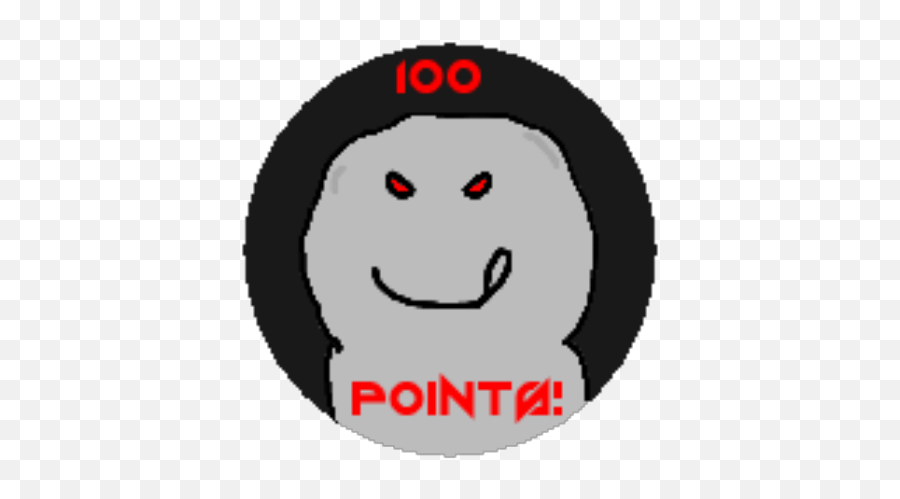 Youve Earned 100 - Roblox Admin Emoji,100 Points Emoticon