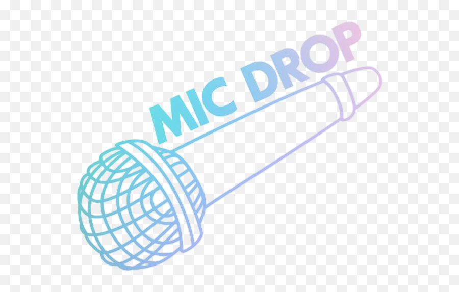 Micdrop Name Song Album Bts Kpop Words Sticker By Ash - Bts Mic Drop Transparent Emoji,Song Names Using Emojis