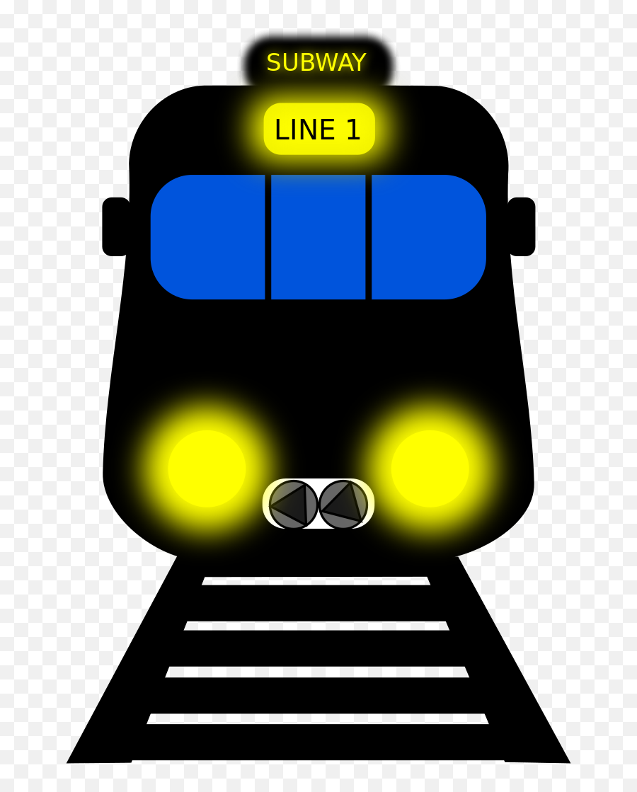 Black Subway Train Clip Art Image - Clipsafari Metro Dibujo Png Emoji,Subway Emoji