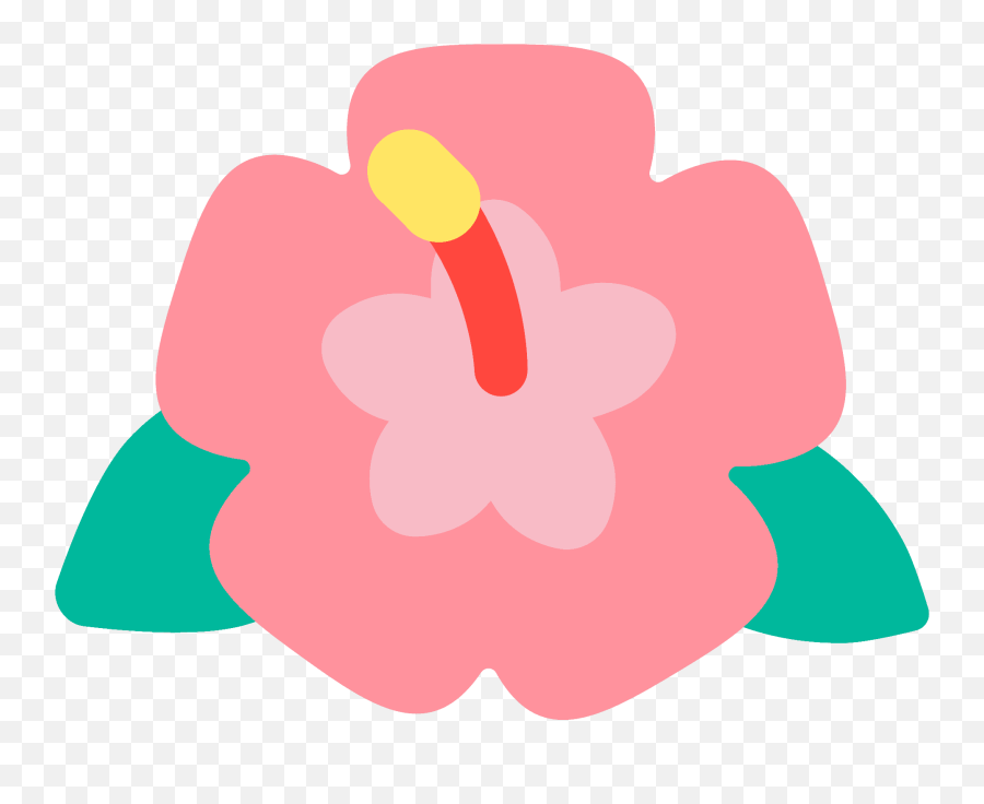 Hibiscus Emoji - Hibiscus Emoji Png,Hibiscus Emoji