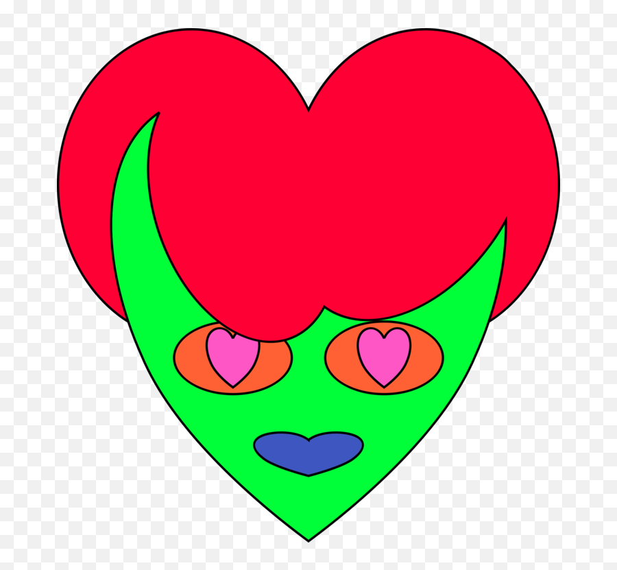 Heart Flower Love Png Clipart - Girly Emoji,Satire Emoticon