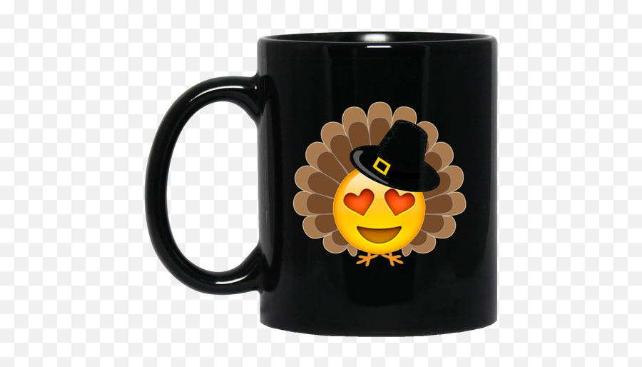 Fantastic Turkey Emoji Shirt Heart Eye - Mug Travis Scott,Vegan Thanksgiving Emoji