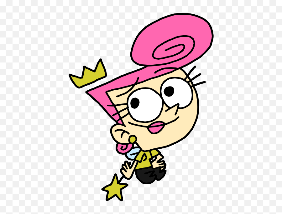 Wanda - Happy Emoji,Fairly Oddparents Emotion Commotion