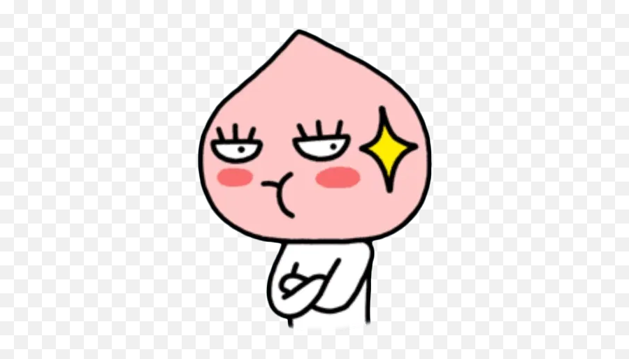 Peachu201d Stickers Set For Telegram - Apeach Angry Emoji,Kakaotalk Apeach Emoji