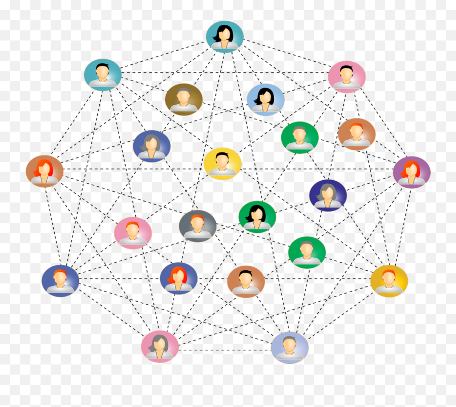 6 Virtual Team - Building Activities For Remote Employees Transparent Network Connections Png Emoji,Teambuilding Dress As Favorite Emotion