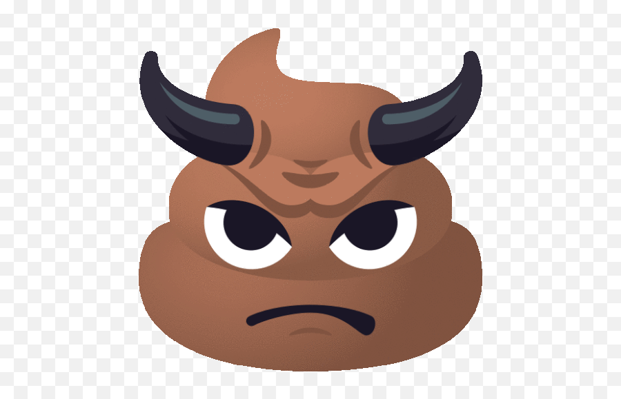 Bull Pile Of Poo Gif - Bull Pileofpoo Joypixels Discover Happy Emoji,Bull Emoji