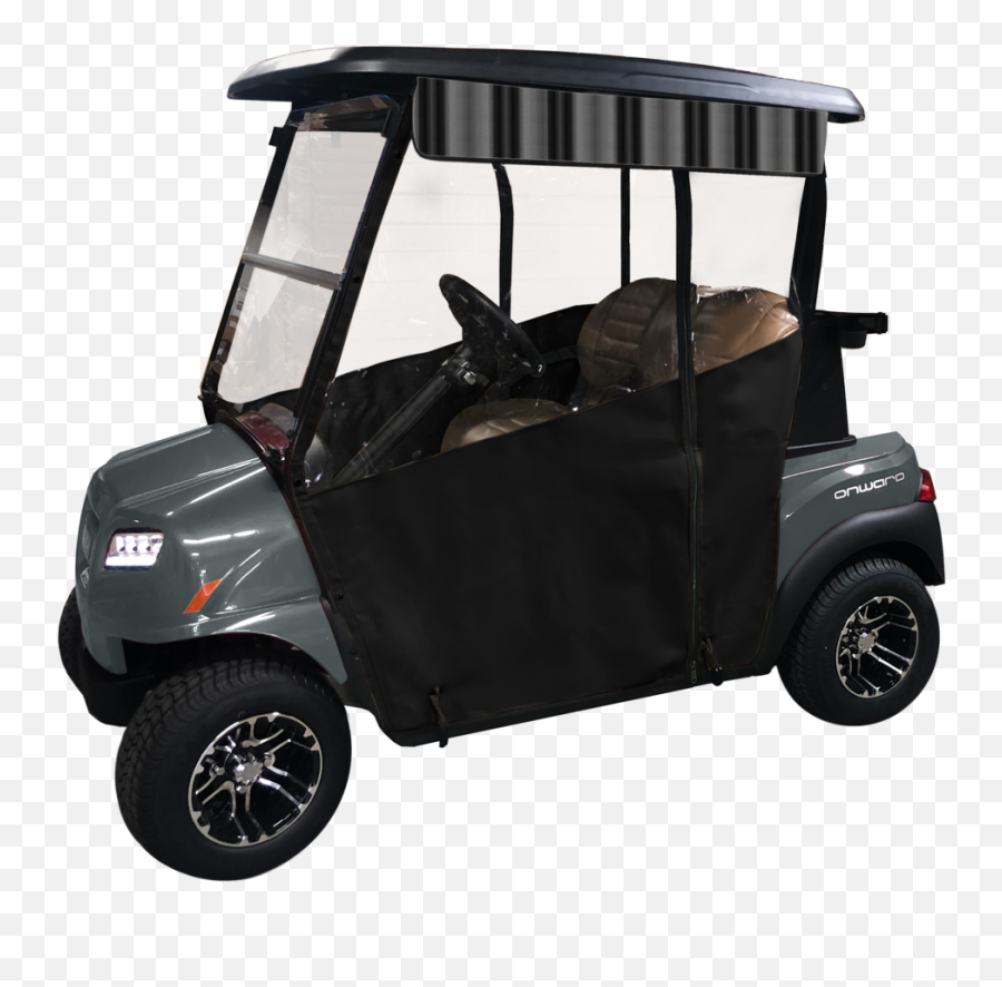 Club Car Track Style Driving Enclosures - Golf Cart Enclosure Track Emoji,Fitting Emotion Rollers In A Car