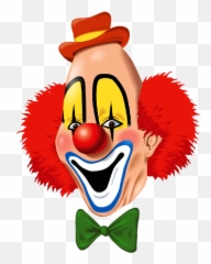 Nose Clipart Clown Shoe - Clown With Transparent Background Transparent Background Clown Png Emoji,Clown Emojis Transparent
