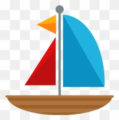 Sailing Boat Vector Svg Icon - Vector Sail Boat Icon Emoji,Sailboat Emoji Outline