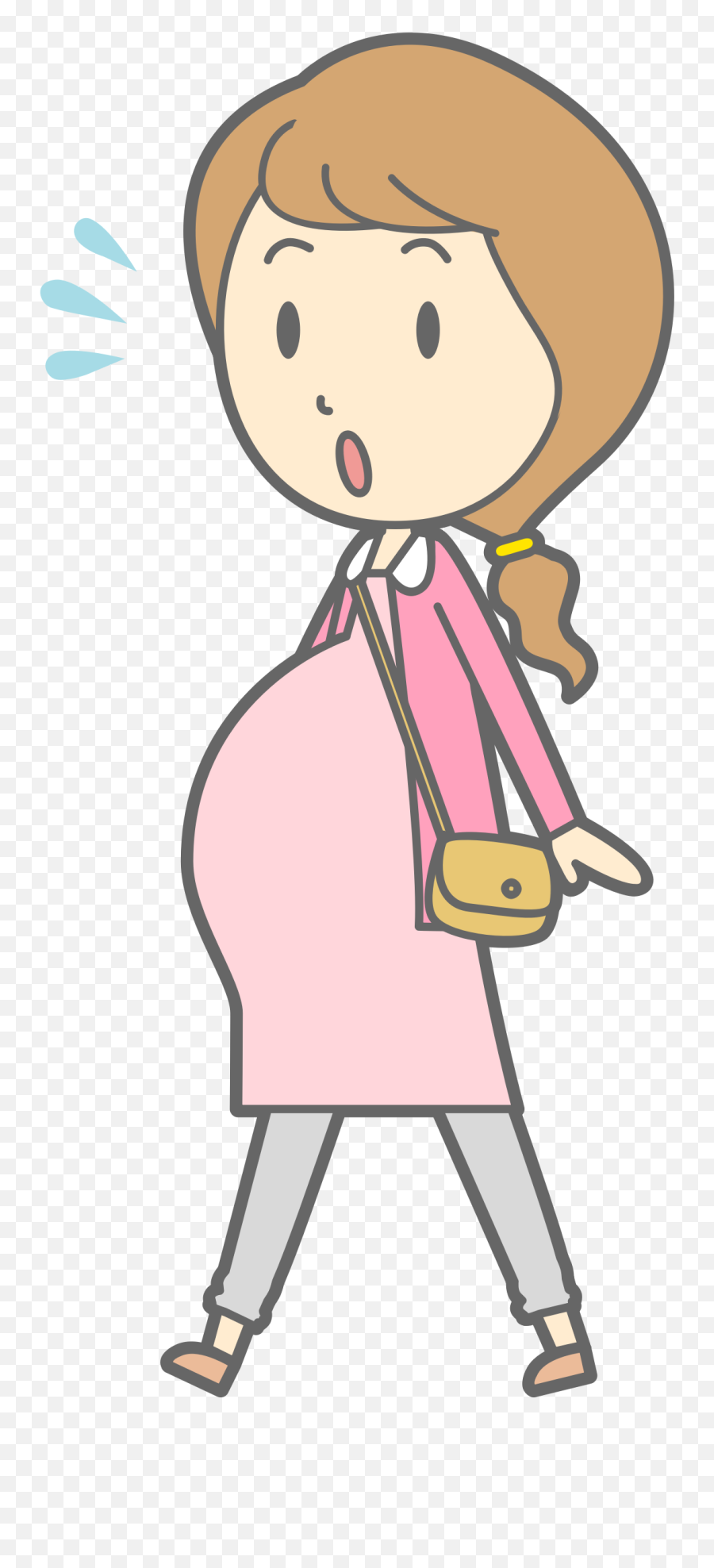 Pregnancy Clipart Mummy Pregnancy - Woman Clipart Pragnant Sad Emoji,Pregnancy Emoji