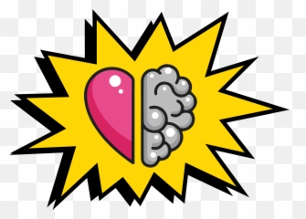 Home - Heart Brain Icon Emoji,Pop Art Emotions