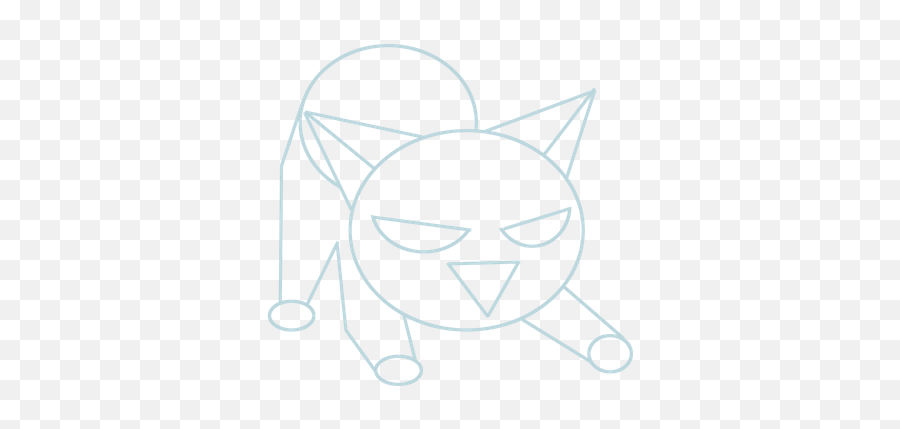 Drawings Angry Cat - Fictional Character Emoji,How To Draw Emojis Cat Easy Stepbystep For Beginners You Can Do It!