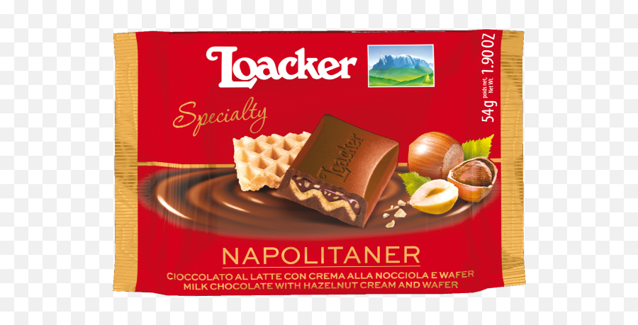 Loackers Chocolate Bar Wins First - Loacker Chocolate Creme Emoji,Cruchy Chocolate Candy Shaped Like Emojis