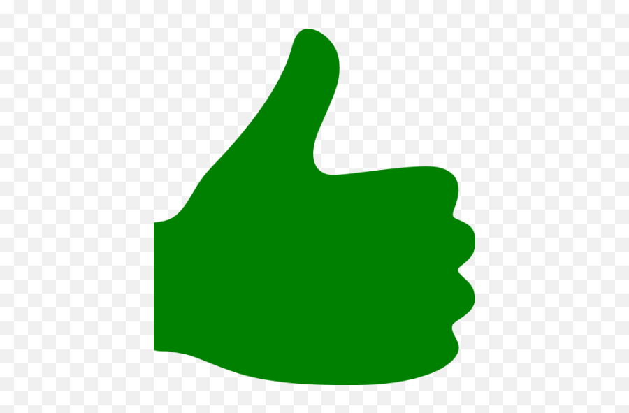 Green Thumbs Up Icon - Free Green Hand Icons Transparent Green Thumbs Up Emoji,Hands Up Emoji