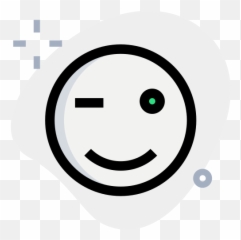 Rosto Piscando - Ícones De Smileys Grátis Emoji,Emoticons Facebook Dardo