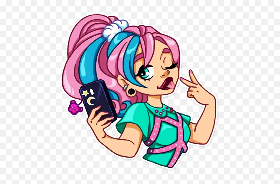 Sticker Cute Girl - Girly Wastickerapps Apk 111 Download Emoji,Girly Girl Emojis