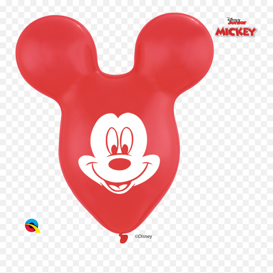 15 Traditional Mousehead Disney Mickey Mouse Ears Balloons 25 Pack Emoji,Mickey Mouse Ears Emoticon Facebook