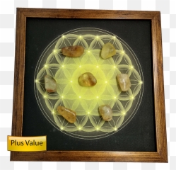 Buy Vastu Financial Crystal Grid - Money Luck Online In India Emoji,Emotion Grid Painting