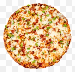 Chicken Barbecue Pizza Png Png Image - Transparent Background Chicken Pizza Png Emoji,Barbecue Emoji