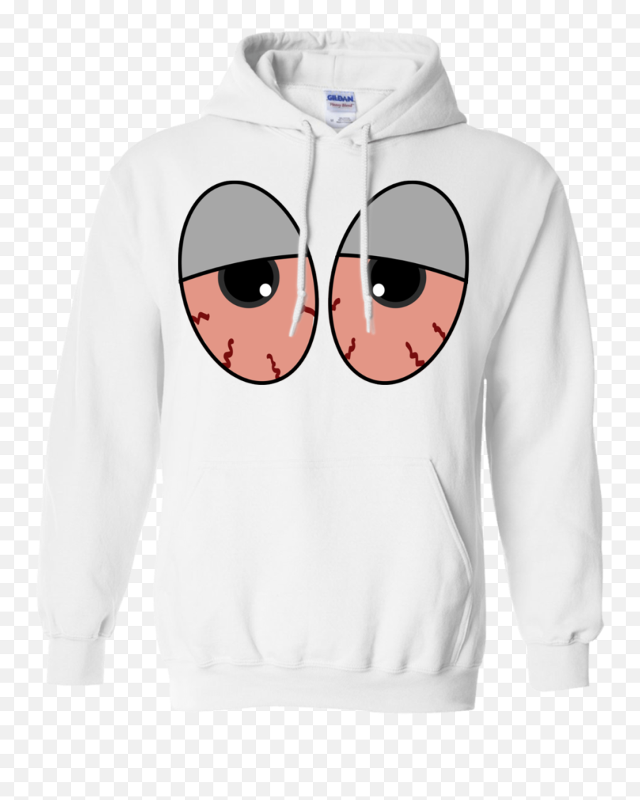 Red Eyes Pullover Hoodie 8 Oz U2013 Just For Laughs And Shitz Emoji,Emoji With Just Eyes Apple