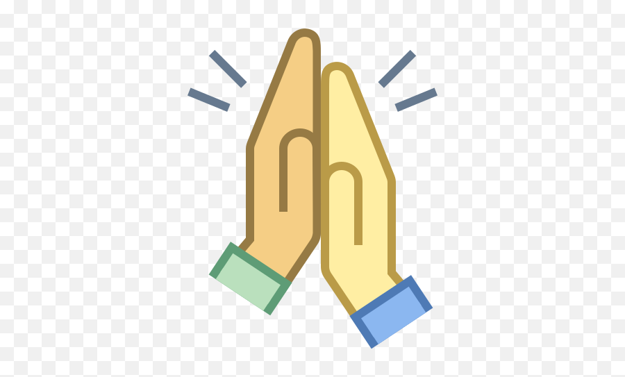 High Fivepngsvg Emoji,High Five Or Praying Hands Emoji