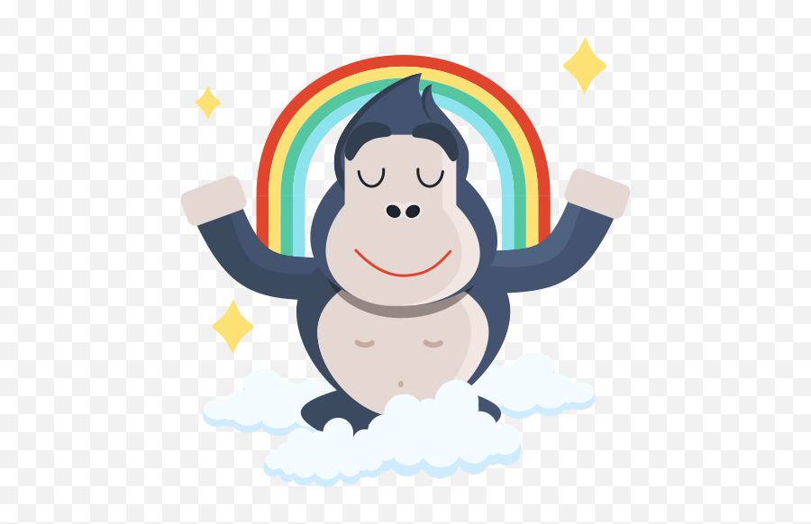 Meditation Stickers - Free Wellness Stickers Emoji,Mono Glass Emoji