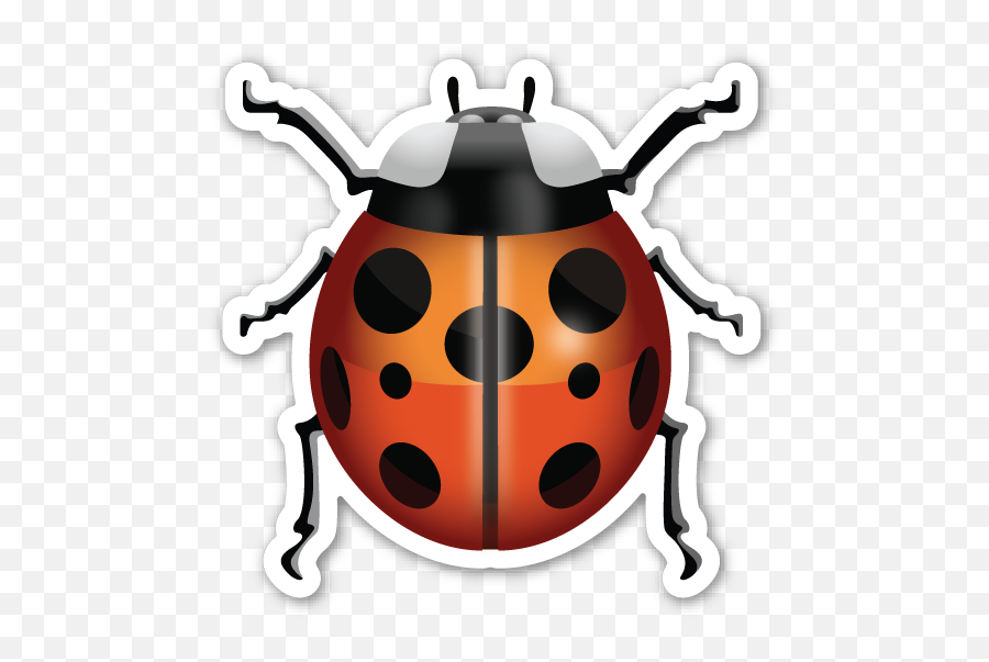 Lady Beetle Lady Beetle Emoji Stickers Beetle - Lady Beetle Emoji Ios,Goat Emoji