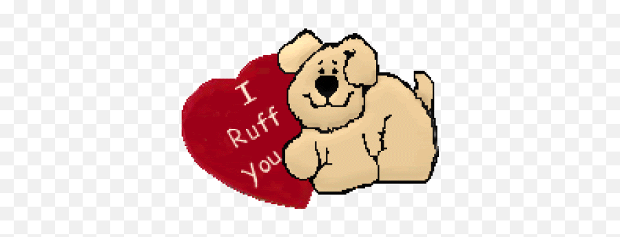 Valentine - Valentine Dog Emoji,Hairy Heart Emoji