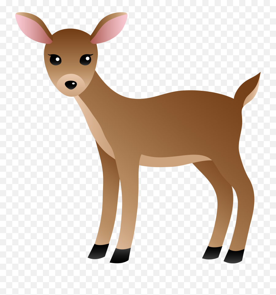 Deer Vector Deer Cartoon - White Tailed Deer Clipart Emoji,Dallas Cowboys Emoji