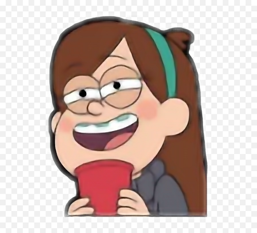 Gravityfalls Gravity Falls Sticker By Kilgraves - Happy Emoji,Gravity Falls Emoji