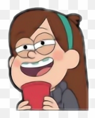 Gravityfalls Gravity Falls Sticker By Kilgraves - Happy Emoji,Gravity Falls Emoji