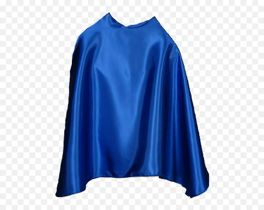 Hero Superhero Cape Sticker - Super Hero Cape Blue Emoji,Superhero Cape Emoji