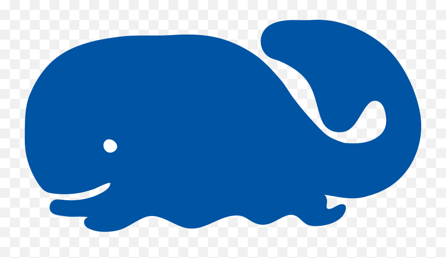 Clipart Panda Endangered Animal - Dark Blue Whale Clipart Emoji,Wwf Endangered Emoji