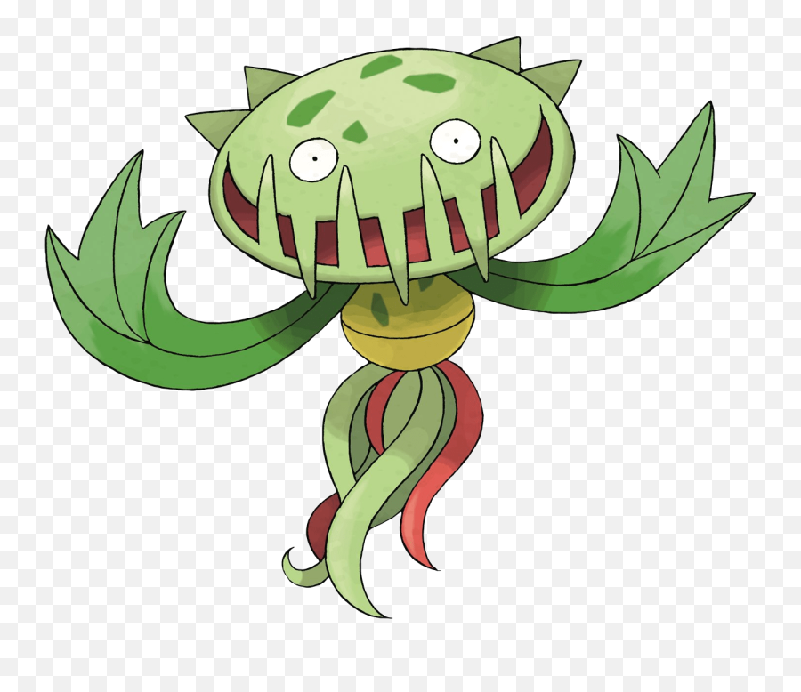 Monster Spotlight Assorted Pokemon Johtosinnohalola - Carnivine Pokemon Emoji,Venus Fly Trap Emoji