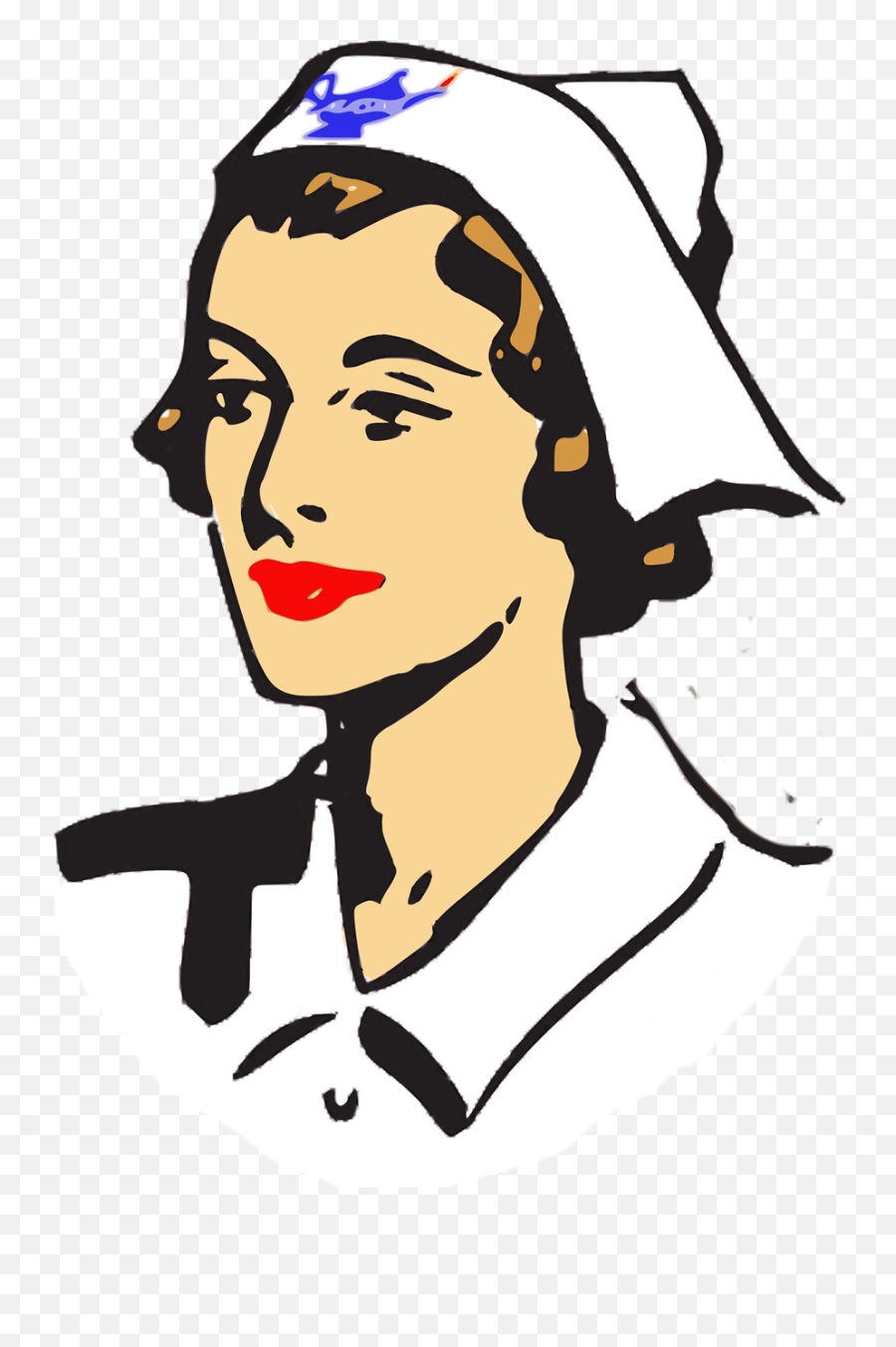 Nurses Cap Clipart - Old Nurse Clip Art Emoji,Nurse Emoticons Free