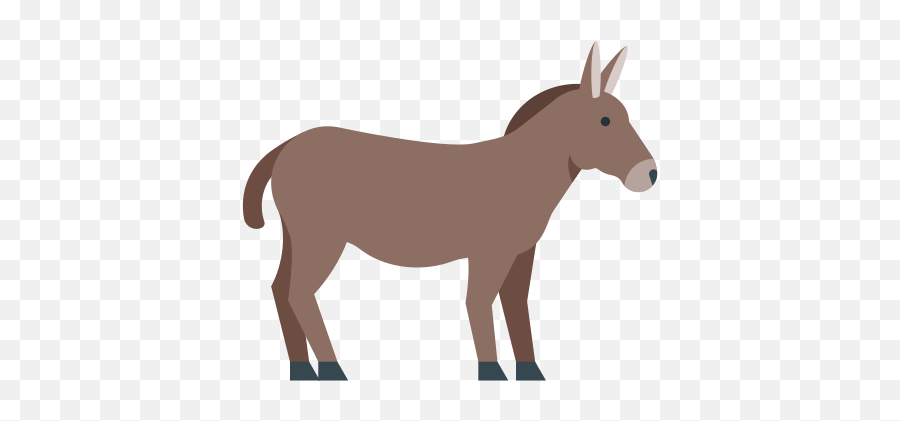 Donkey Icon - Donkey Icon Png Emoji,Donkey Emoji Whatsapp