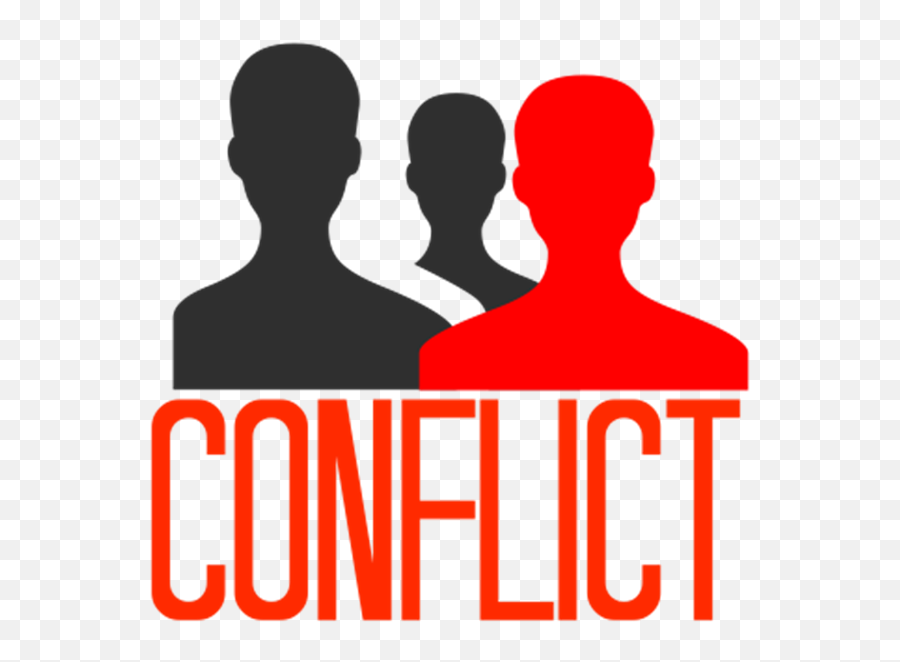 Conflict Negotiation Resolution - Conflict Word Clipart Emoji,Emotions In Conflict