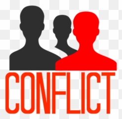 Conflict Negotiation Resolution - Conflict Word Clipart Emoji,Emotions In Conflict