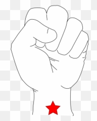 Fist Public Domain Image Search - Freeimg Power Star Hand Emoji,Black Fist Emoji
