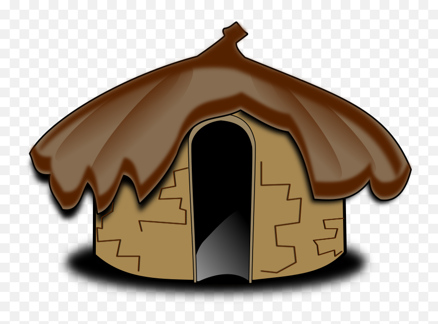 Hut Clipart Choza Hut Choza - Stone Age Hut Clipart Emoji,Jabba The Hutt Emoji