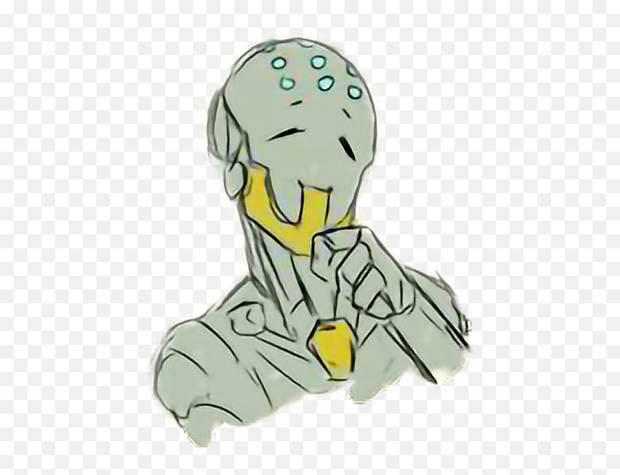 Overwatch Zenyatta Sticker - Fictional Character Emoji,Zenyatta Emoji