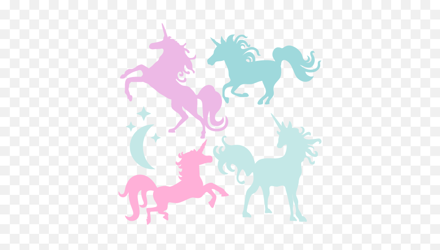 Pin - Cute Unicorn Silhouette Svg Emoji,Unicorn Emoji Silhouette