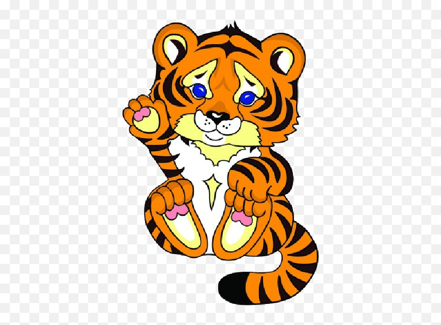 Год тигра детям. Тигренок мультяшный. Тигр рисунок для детей. Мультяшные тигрята. Тигр мультяшка.
