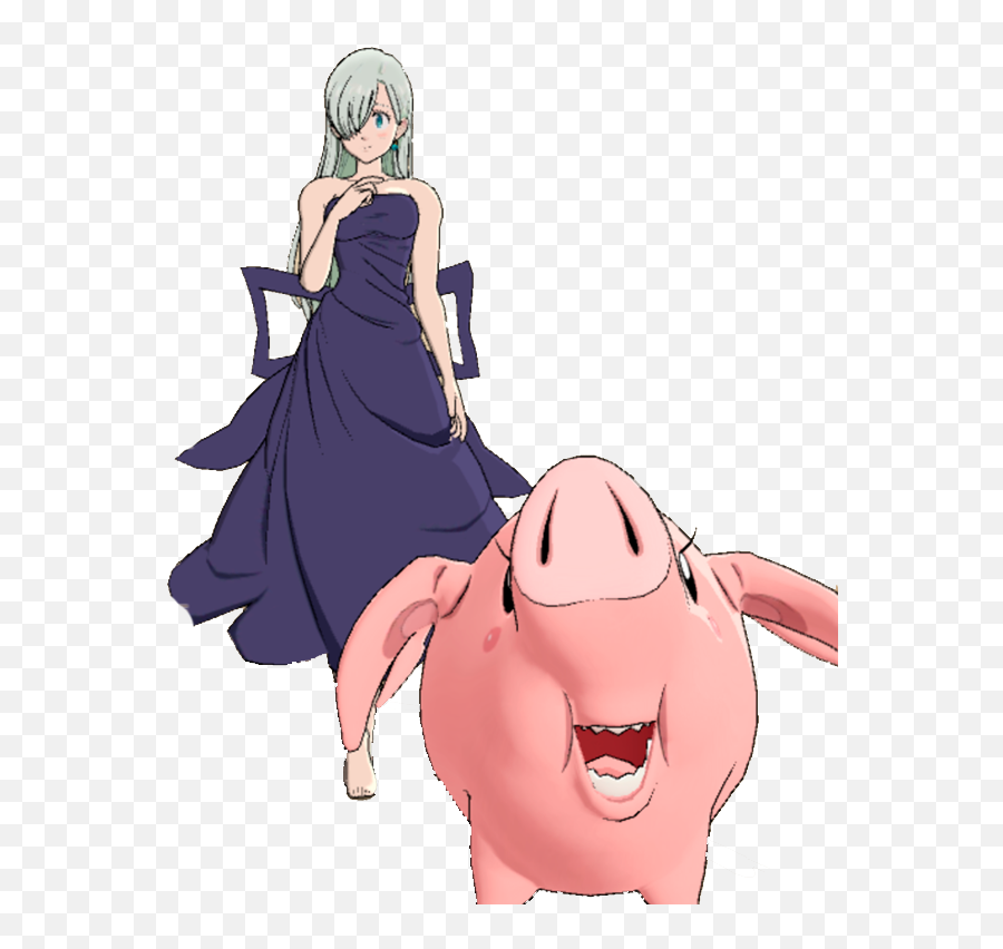 Hawk U0026 Elizabeth U0027mobile Tavernu0027 Character Review Seven - Elizabeth Hawk Seven Deadly Sins Emoji,Princess Elizabeth Anime Emotions